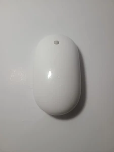 GENUINE Apple Wireless Bluetooth Mighty Mouse Model A1197 Tested Works - Picture 1 of 3