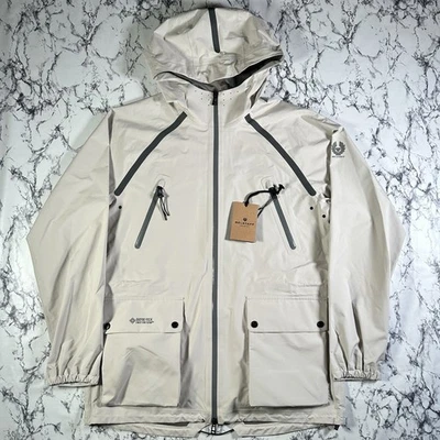 Chaqueta Belstaff Para Hombres Fawn Vent TALLA UK40 IT50 GRANDE Auténtica Nueva con Etiquetas Goretex Foto 1 de 4