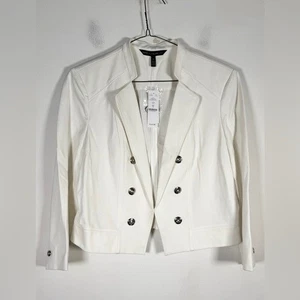 White House Black Market Damen-Freizeitjacke neu mit Etikett Größe 14 Ponte - Bild 1 von 9