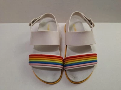 Mini Melissa Girl's Rainbow Sandals Size 13 - Image 1 of 4