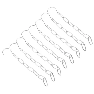  8 Pcs Garderobenständer Schrankaufhänger Kleiderbügel Hanging Organizer - Bild 1 von 4