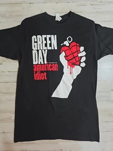 Green Day American Idiot Grafik T-Shirt Unisex Medium Schwarz Kurzarm Musik - Bild 1 von 8
