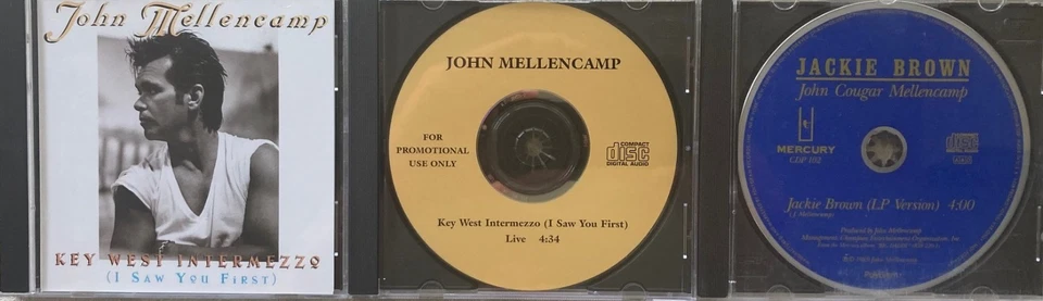 JOHN MELLENCAMP  lot of 3 different promo CD singles for only $5 Foto 1 de 1