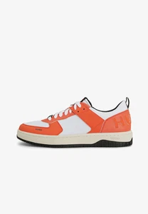 HUGO Turnschuhe Herren Orange Freizeit Turnschuhe mit Logo Kilian Tenn - Größe 9 - Bild 1 von 8