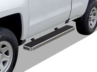 APS Running Boards 6 inches Fit 07-18 Silverado Sierra Regular Cab - Image 1 of 4