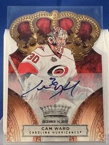 Carolina Hurricanes Cam Ward autografato 14 dicembre 2010 Crown Royale 21 di 100 - Foto 1 di 2