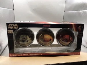 Adornos de árbol de Navidad Star Wars 3 piezas sello anakin Obi Wan Knobi - Imagen 1 de 6