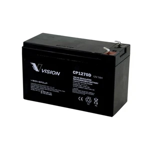 Vision Monoblock AGM Battery 12V/7Ah (C20) CP1270 - Imagen 1 de 1