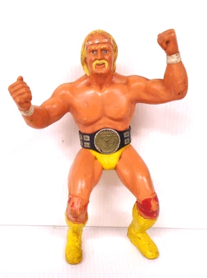 Figura de 8" de Hulk Hogan Superstars 1984 de lucha libre WWF con cinturón LJN de colección Foto 1 de 3
