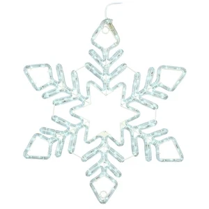 Fiocco di neve stella led 24" PureWht - Foto 1 di 1