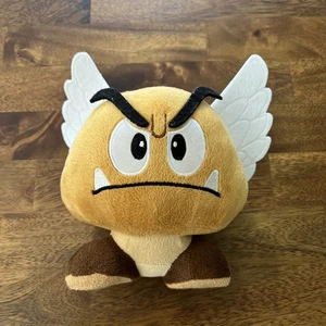 Licensed Nintendo Mario Bros WINGED FLYING GOOMBA Plush 6” - Picture 1 of 4