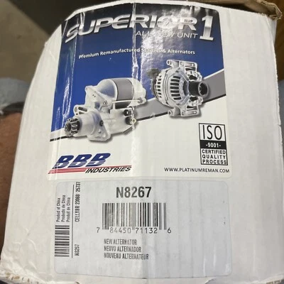 For Lincoln Navigator 2000-2001 BBB Industries N8267 Alternator - Image 1 of 3