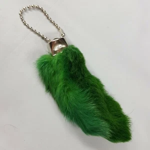Lucky Rabbits Foot Key Chain, Zipper Pull, Charm - Deluxe, Regular - Picture 1 of 23