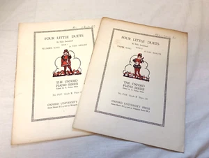 Four Little Duets by Felix Swinstead Book 1 & 2 The Oxford Piano Series - Picture 1 of 3