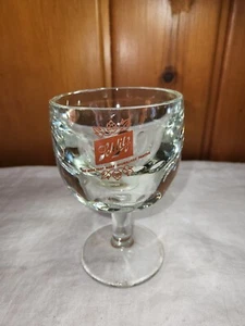 Vintage Schlitz Bierkrug Glas 6,25" Kelch schwer 2 Pfund - Bild 1 von 6