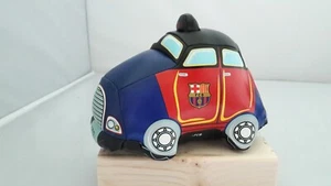 FC Barcelona Taxi - Kids Toy - Soft - Red Black Blue - Picture 1 of 6