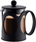 10683-01 Kenya French Press Coffee Maker, Borosilicate Glass - 4-Cup (0.5 L), Bl