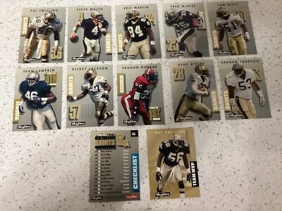 1992 SkyBox Prime Time Football Team Set - NEW ORLEANS SAINTS - Image 1 of 4