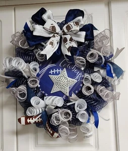 Dallas Cowboys - Decorative wreaths for Door/ Wall- handmade - Picture 1 of 2