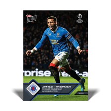Topps Now UEL 2021-22 - Card 027 - James Tavernier - Rangers FC