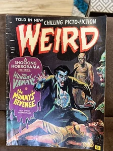 WEIRD Magazine Vol 6 #3 April 1972 Eerie Publication Horror - Picture 1 of 5