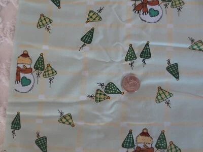 4571.   TELA DE ALGODÓN LINDA COMO UN BOTÓN de Cheri - 41" x 2-1/4 yardas. Foto 1 de 3