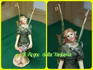 FAIRY ELFEN FEES FATA FATINA ALI METALLICHE METAL WINGS METALLFLÜGEL NO ALPES - Picture 1 of 1