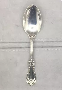Reed & Barton "Burgundy" Large Serving Spoon Sterling Silver - Picture 1 of 3