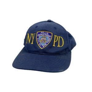 New York Police Department Men's Snapback Hat Adjustable Blue Cap - Picture 1 of 7