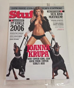Sealed Stuff Magazine February 2006 Collector's Edition 75th Issue Joanna Krupa - Imagen 1 de 5