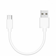 SHORT 15cm Micro USB FAST Data Charger Cable Lead for Galaxy Android Mobile Tab
