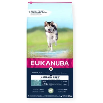 8710255190259 EUKANUBA Grain Free Adult Large&Giant Lamb - trockenfutter für - Bild 1 von 2