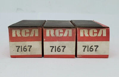 7167 NOS 3 Tubes 6CY5 RCA 7717 2CY5 3CY5 4CY5 Vacuum Tubes - Imagem 1 de 3