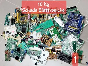 Lotto di 10 Kg Chili di Schede Elettoniche Pc Tv Computer per Oro Rame - Foto 1 di 5