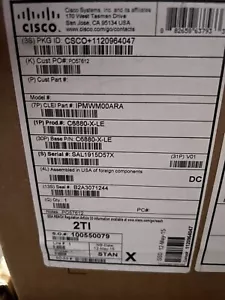Neu Cisco Catalyst C6880-X-LE Gehäuse (1) C6880-X-LE-16P10G Mod (2) X-3KW-AC - Bild 1 von 4