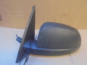 VAUXHALL MERIVA MK1 2003-2009 PASSENGER SIDE MANUAL DOOR MIRROR BLACK PLASTIC - Picture 1 of 8