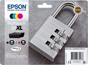 Epson 35XL Original Tintenstrahlpatronen Multipack Schwarz / Gelb / Magenta / Cyan - Bild 1 von 2