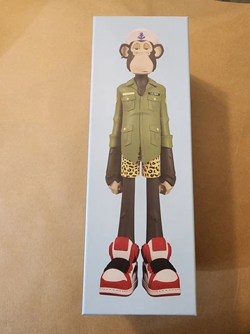 Superplastic Bored Ape Yacht Club SUPERBORED Toy BAYC Public Skipper IN HAND Cover