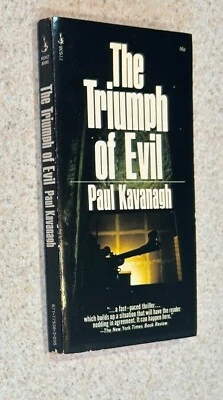 Paul KAVANAGH (Lawrence Block) -- Triumph Of Evil -- 1972 SIGNED PB (B) - Image 1 of 4