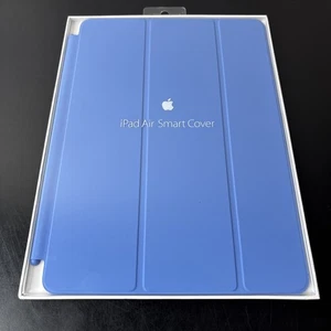 Genuine Apple iPad Air MGTQ2ZM/A Smart Cover Blue New/Sealed - Picture 1 of 4