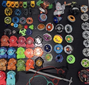 Beyblade Metal Fight/ Burst Lot Hasbro Takara Tomy Mixed Lot W/Launchers - Picture 1 of 10