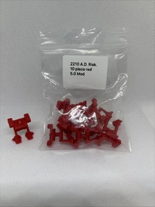 Risk 2210 AD Original 5.0 Mod 10 Pieces Red Hasbro 2001 edition Excellent - Picture 1 of 1
