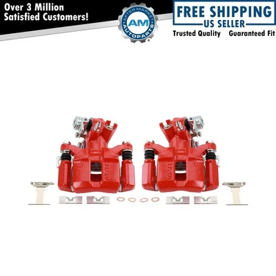 Rear Brake Caliper Set Fits 1994-2001 Acura Integra 1992-2000 Honda Civic - Image 1 of 4