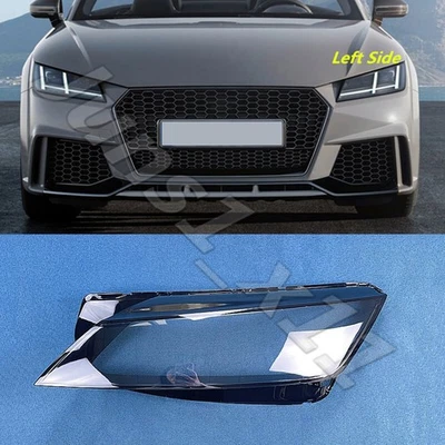 - Left Front Headlight Lens Cover + Glue For Audi TT / TTS / TT RS 2016-2022 - Image 1 of 4