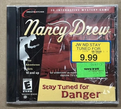 new NANCY DREW Stay Tuned for Danger PC Game WINDOWS 95/ 98/ - Image 1 of 2