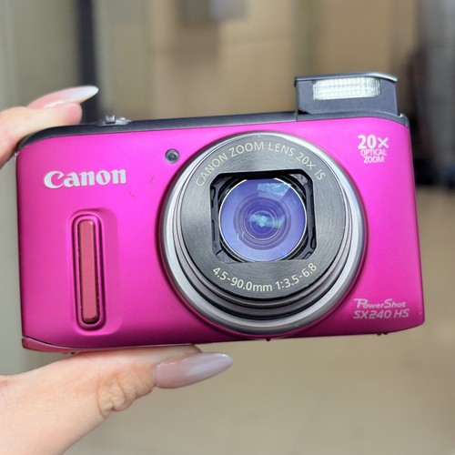 Working Canon PowerShot SX130 IS 12.1MP Compact Digital Camera w