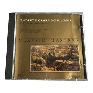 Rare CD Robert E Clara Schumann - Concertos Para Piano E Orquestra - Imagen 1 de 2
