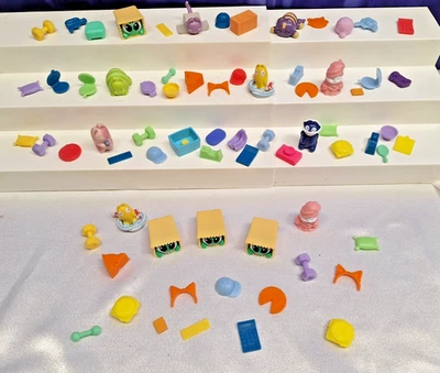 Lot of 70 Pcs. Lost Kitties Blindbox Figure and Accessories READ Series 2 & 3 - Image 1 of 4