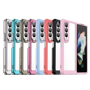 Ochrona Etui na telefon komórkowy do Samsung Galaxy Z Fold4 5G Case Cover Etui Bumper - Zdjęcie 1 z 9