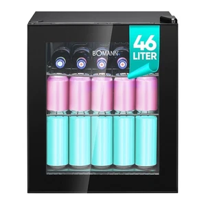 Bomann KSG 7291 Glastür-Kühlschrank Minikühlschrank - Bild 1 von 4